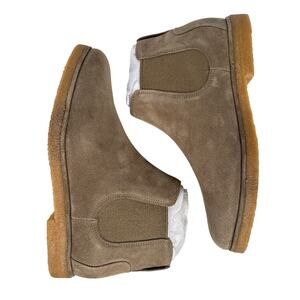 Vince Bonham Chelsea Boot Mens 8.5 M EU42 Light Brown Flint Suede Pull On